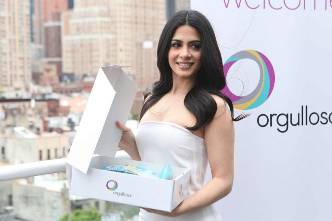 Emeraude Toubia  Hosts PGs WeAreOrgullosa Beauty Event  06 662x441